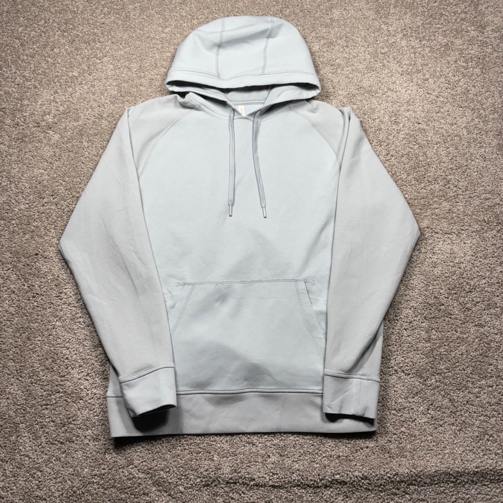 Ten Thousand Midweight Tech Hoodie TTKT015 Light Gray Grey Men Large Hoodie
